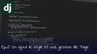 [Django série Ep.5] On ajout le style et une gestion de Page.