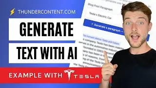 Unlock the Full Power of GPT-3 with Thundercontent (this is insane)