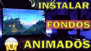 ✨How to install ANIMATED WALLPAPER on Windows for Free!