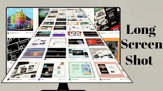 ✅How to Take a Scrolling Screenshot in Windows Pc | Full page Screenshots