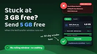 WeTransfer's 3GB Free Limit � Here's the Fix (2026) | LargeFileTransfer.com