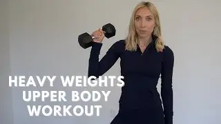 HEAVY WEIGHTS ARM WORKOUT- 10 minute workout