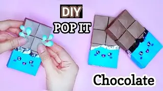 Pop It Fidgets! Viral TikTok fidget toys / how to make Pop It fidgets /TikTok fidget toy / 종이 팝잇 만들기