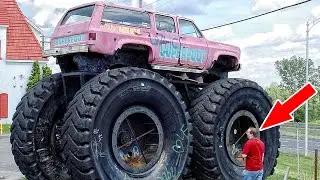 Abandoned Monster Truck - BigFoot car - Monster Vehicles