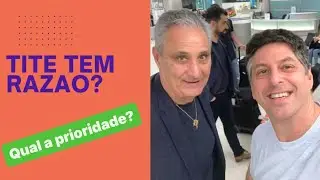 ⚽️ Tite quer priorizar 🔴⚫️Fla não consegue ganhar tudo!