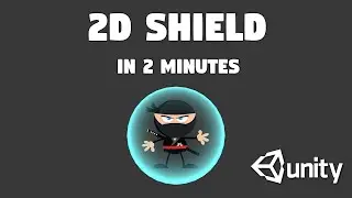 How to Create 2d Shield in Unity in 2 minutes | Shader Graph