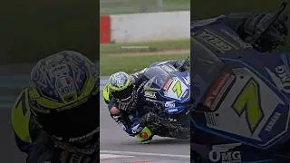 BSB’s Ryan Vickers on the OMG Racing Yamaha R1 at Donington Park. BSB test day 06/04/24