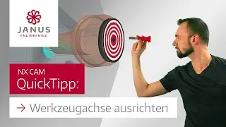 NX CAM Tutorial | Mit der Ansichtsrichtung Kollisionen vermeiden