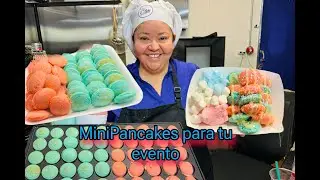 Minipancakes 🥞 Para eventos Gourmet