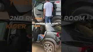 Renault Kiger vs. Triber: Comparing Knee and Headroom for 5'10