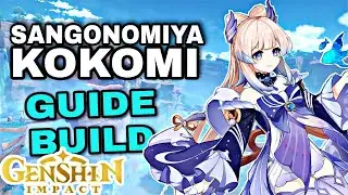 Genshin Impact : La meilleure healer, Kokomi guide build 5⭐