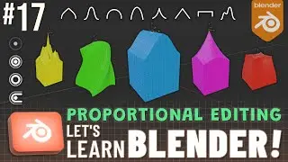 Let's Learn Blender!: Proportional Editing!