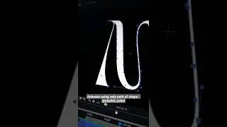 After effects animation -  Path of shape 
