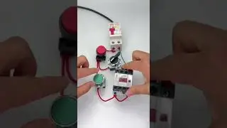 Switch pulse and self-locking circuit by selector switch