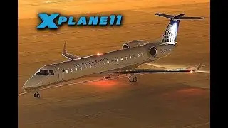 X-Plane 11.53 New ERJ 145XR v1.4.1 Live Stream