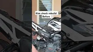 KTM Duke 200 Shock Problem #shortvideo #bikeblessing #blessed #motovloggerktm #motorcycle #Problem