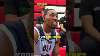 When Was Your FIRST DUNK? 🔥 2024 Team USA Basketball