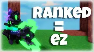 Dominating RANKED With Void Regent (Roblox Bedwars)