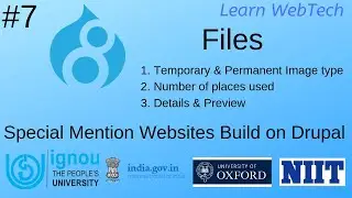 What is file in content navigation in draupl 8| What is Files in content navigation in drupal 8