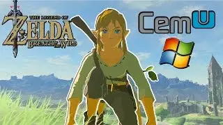 The Legend of Zelda: Breath of the Wild on PC CEMU emulator HD