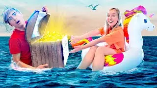 ОБРАТНО В ШКОЛУ ОТМЕНЯЕТСЯ! СТАЛИ БОГАТЫМИ и МЫ УЕХАЛИ В ОТПУСК! Приключения продолжаются