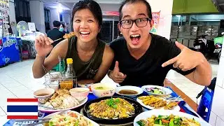 SUKHUMVIT SOI 38 STREET FOOD COURT (tasty, uncrowded Bangkok street food!)