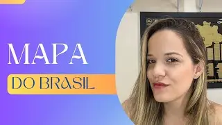 Mapa do Brasil Destacável