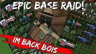 (Unturned) Hot Raids with Red