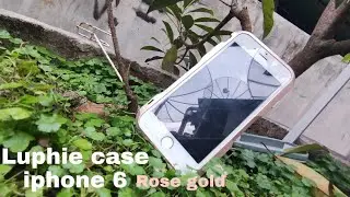 Luphie case for iphone 6,rose gold!!