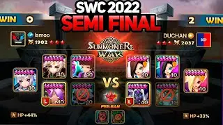 ISMOO vs DUCHAN. SWC2022 SEMI FINAL (BO5) - Summoners War