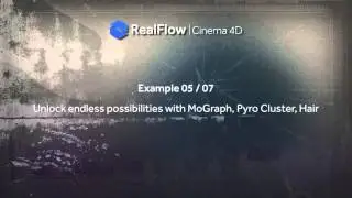 RealFlow | Cinema 4D: Use RF directly with C4D Mograph