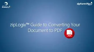 Converting a Document to PDF