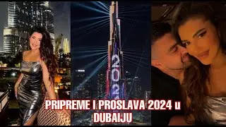 pripreme i proslava 2024 u Dubaiju | Burj Khalifa show