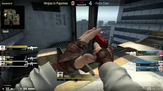 CSGO NiP vs FaZe | f0rest POV | Vertigo
