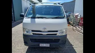 Vehicle Auction - Lot 4: 2013 Toyota Hiace Van