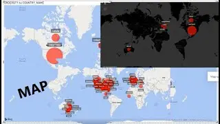 Mapping in Power BI Tutorial |  | Power BI - Map visualization