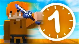 Blockhitting For 1 HOUR Straight... (Hypixel Bedwars)