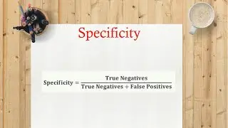 #57 |  Specificity | Machine Learning