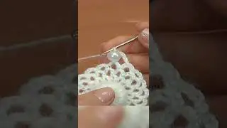 Crochet Flower with Beads/Full Video in the Comment Below 