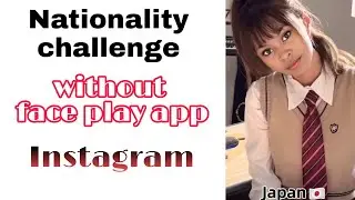 How to make nationalist challenge without using face play app||How to use reface app