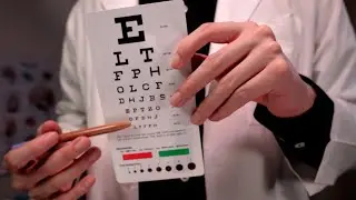 [ASMR]声あり/ゆったり脳神経検査 | 静かな診察室 -Gentle cranial nerve exam | Serene Doctor's Office(Whispered)
