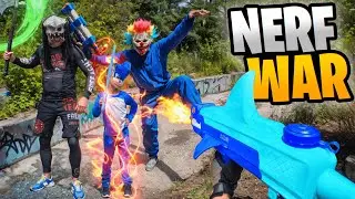 Nerf War (Nerf First Person Shooter) / Predator Battle 2
