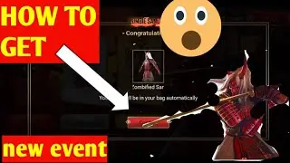 HOW TO GET RED ZOMBIE SAMURAI BUNDLE AND REDLIP MASK IN FREE FIRE