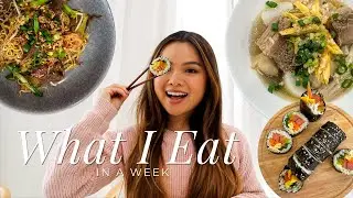 What I Eat In A Week (Quick & Easy Asian Recipes)