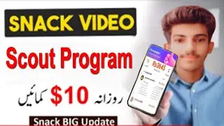 Snack app Scout program| Scout program say ziyada earning kese karen| #scoutprogram #snackapp