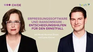 Erpressungssoftware und Ransomware - Entscheidungshilfen für den Ernstfall