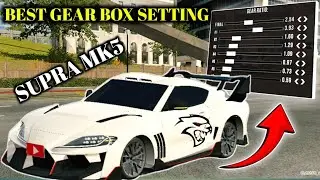 Supra Mk5 Best Gear Box Setting in Car Parking Multiplayer || Car Parking Multiplayer New Update