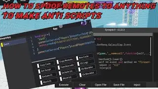 HOW TO EDIT REMOTE EVENTS USING NAMECALL HOOKS IN ROBLOX - Exploiting | 