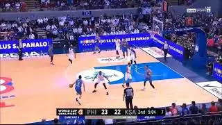 2nd QUARTER Philippines vs Saudi Arabia Highlights| Basketball World Cup 2023 Qualifiers |8.29.2022