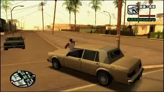 Full Weapon Aiming While Driving Cheat - GTA San Andreas Cheats